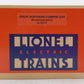 Lionel 6-19117 O Great Northern "Crossley Lake" Aluminum Combine Car #1240 LN/Box