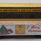 MTH 30-7410 O Gauge 1996 MTH Semi-Scale Boxcar Christmas Car #122596 LN/Box