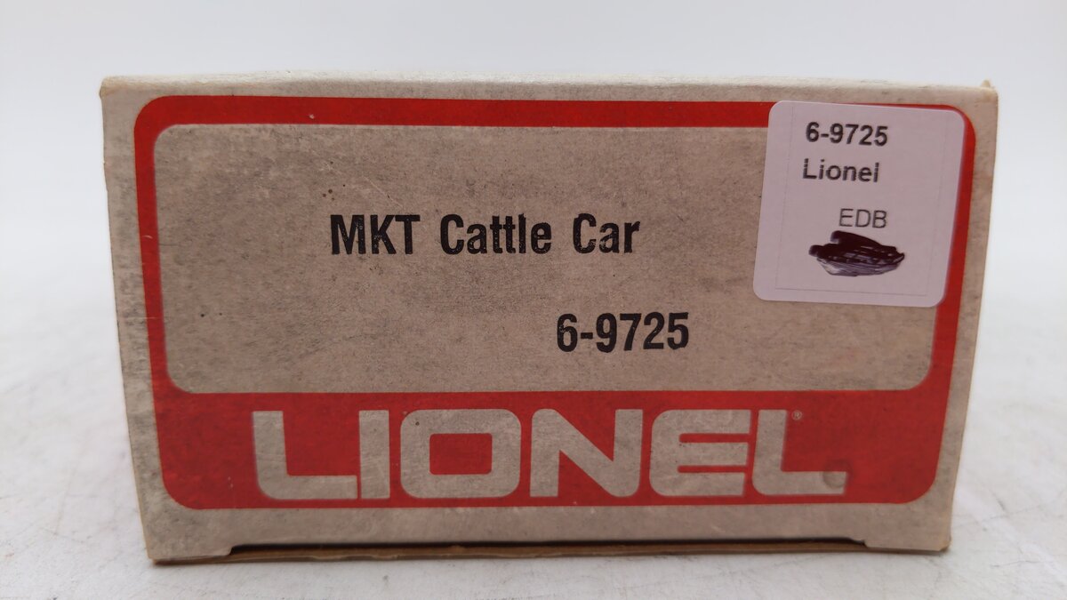 Lionel 6-9725 O Gauge Missouri Kansas Texas Bi-Level Stock Car LN/Box