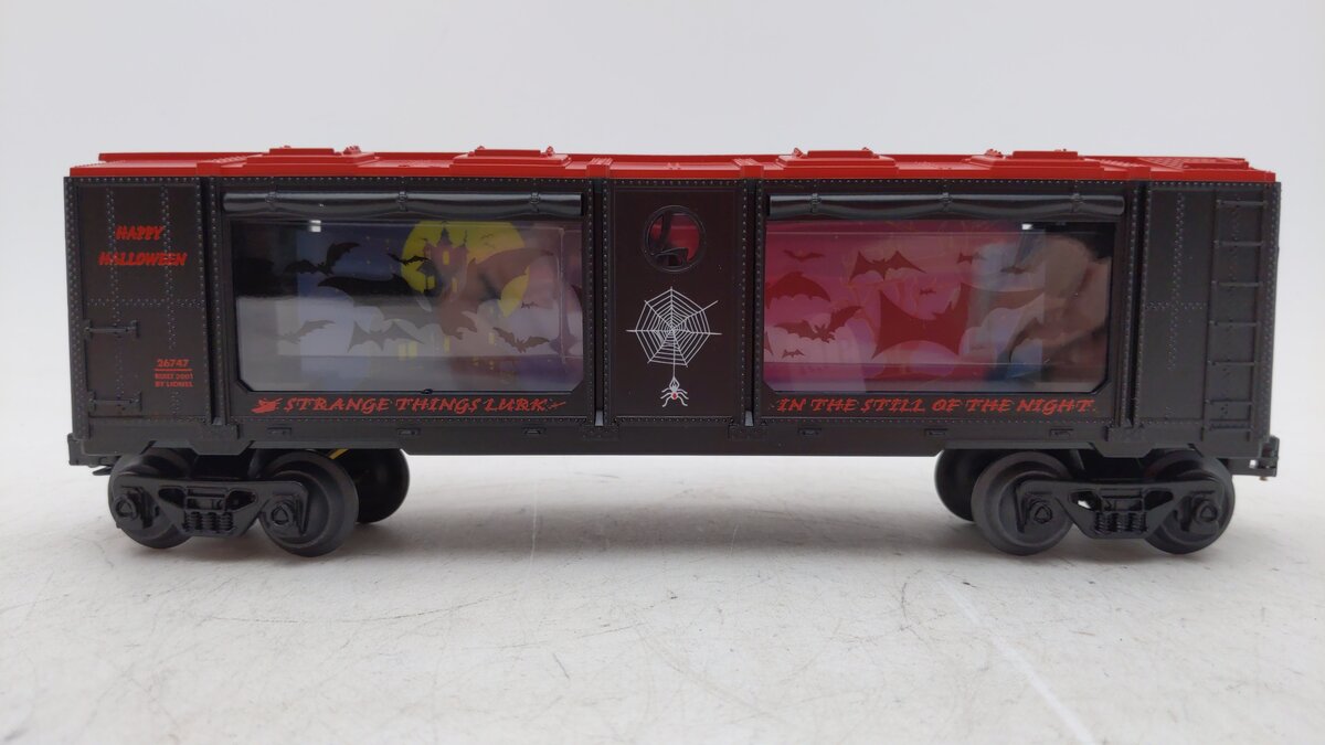 Lionel 6-26747 O Gauge Halloween Bats Aquarium Car #26747 LN/Box