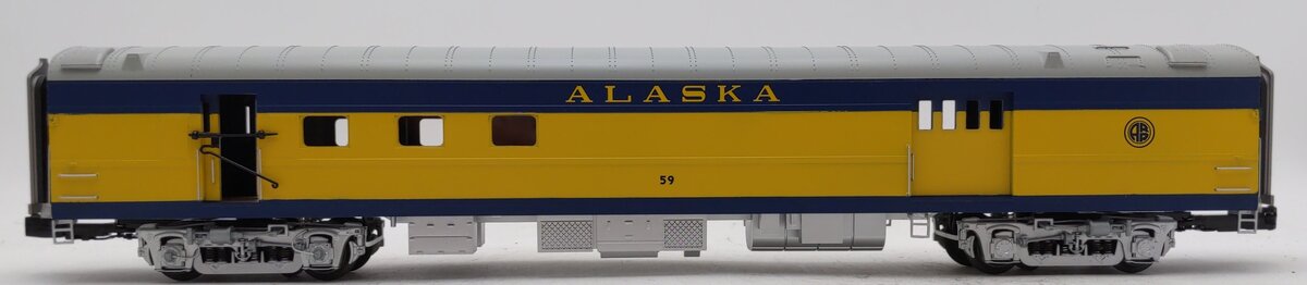 MTH 20-68235 O Alaska 70' Smoothside RPO Passenger Car