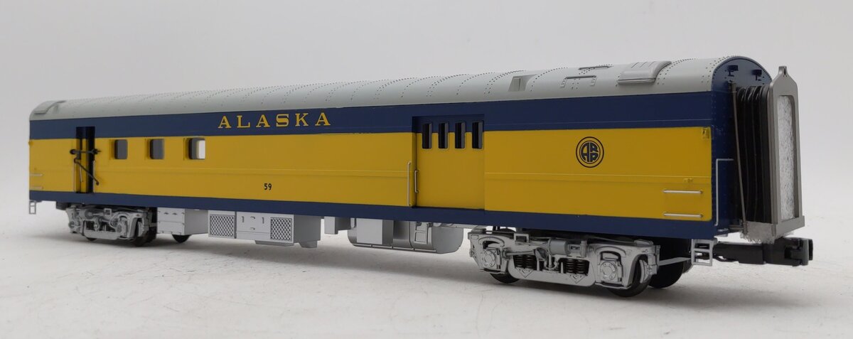 MTH 20-68235 O Alaska 70' Smoothside RPO Passenger Car