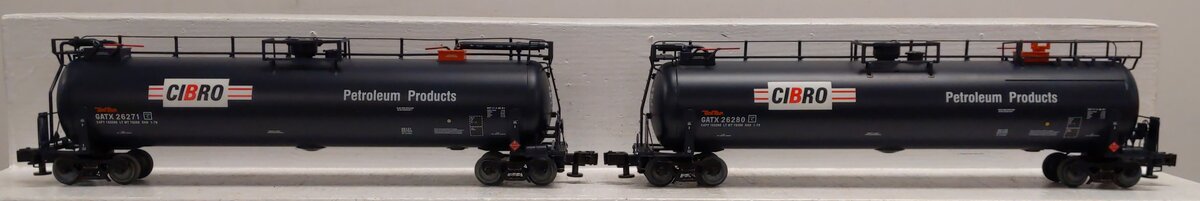 Lionel 6-85120 O Gauge Cibro TankTrain Cars #26271/26280