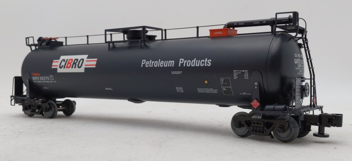 Lionel 6-85160 O Cibro Tank Train Car Black #26276
