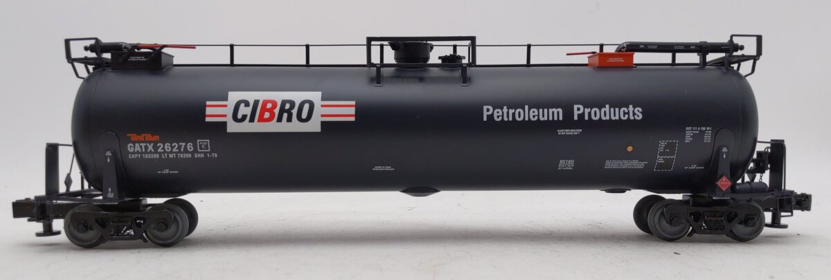 Lionel 6-85160 O Cibro Tank Train Car Black #26276