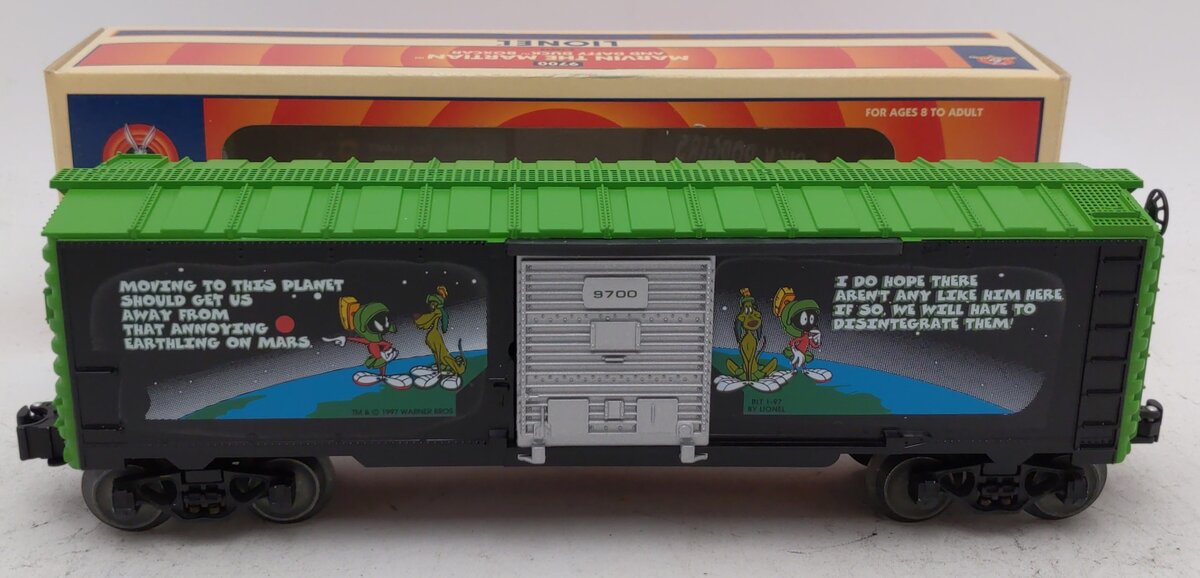 Lionel 6-16274 Marvin The Martian & Daffy Duck Boxcar #9700 LN/Box