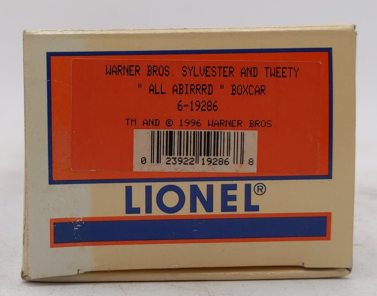 Lionel 6-19286 O Gauge Warner Bros. Sylvester & Tweety 