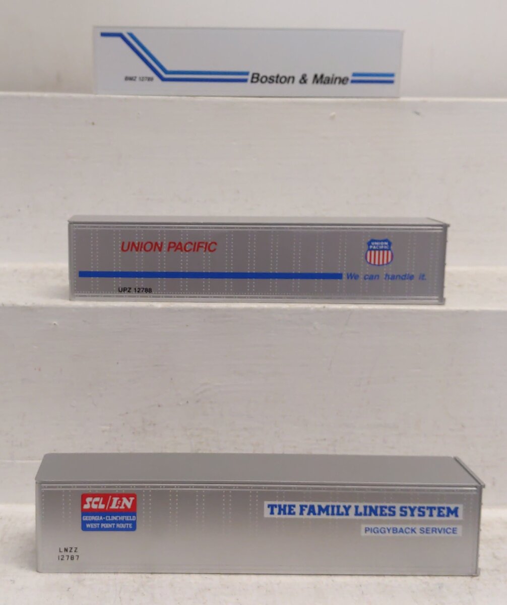 Lionel 6-12784 O Gauge Intermodal Containers 3-Pack LN/Box