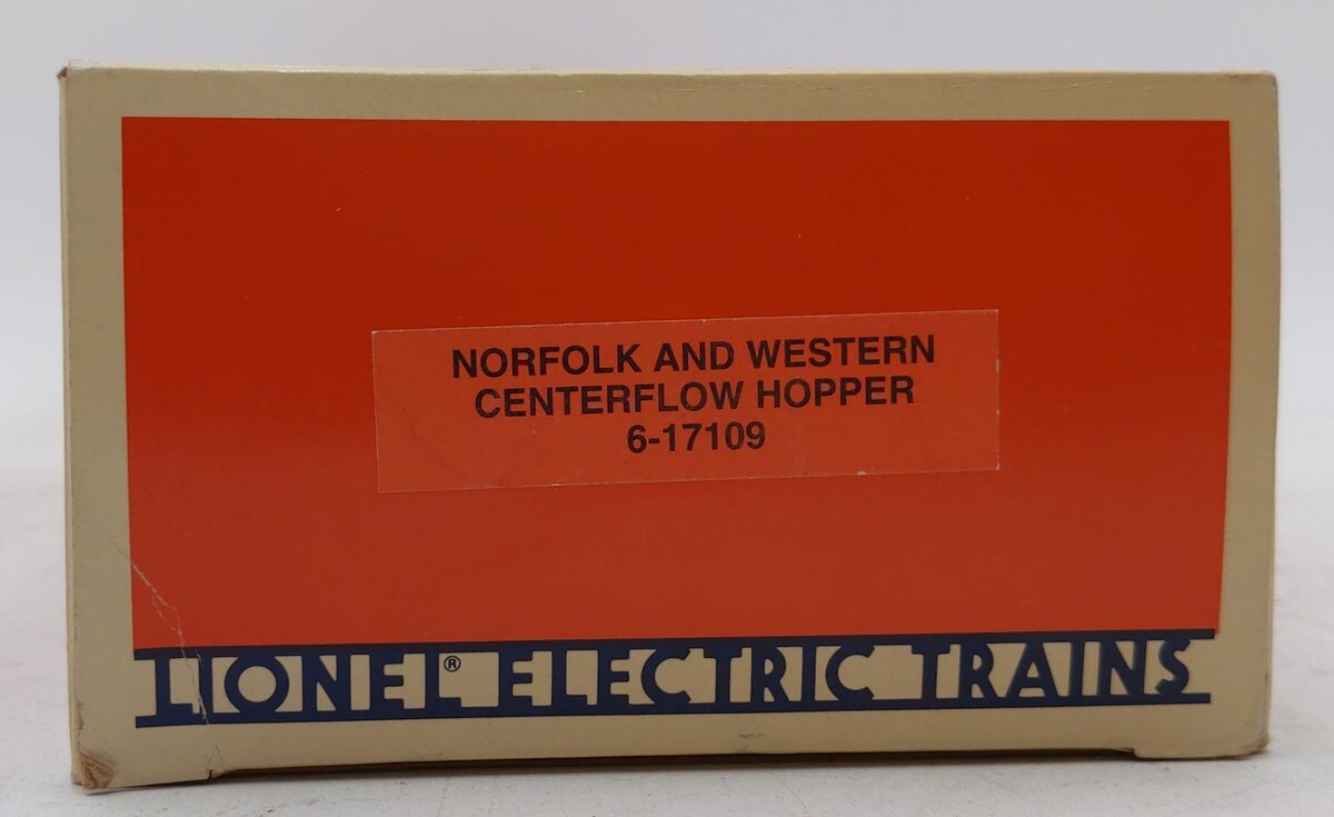 Lionel 6-17109 O Gauge Norfolk & Western Centerflow 3-Bay Hopper #17109 LN/Box