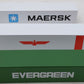 Lionel 6-12805 O and 027 Evergreen/Maersk/APL Intermodal Containers (Set of 3) LN/Box
