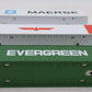 Lionel 6-12805 O and 027 Evergreen/Maersk/APL Intermodal Containers (Set of 3) LN/Box