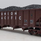 MTH 20-97403 O Union Pacific 4-Bay Hopper w/ Coal Load #37216 LN/Box