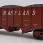 MTH 20-97642 Western Maryland 70-Ton 3-Bay Hopper Car #70208 with Coal Load