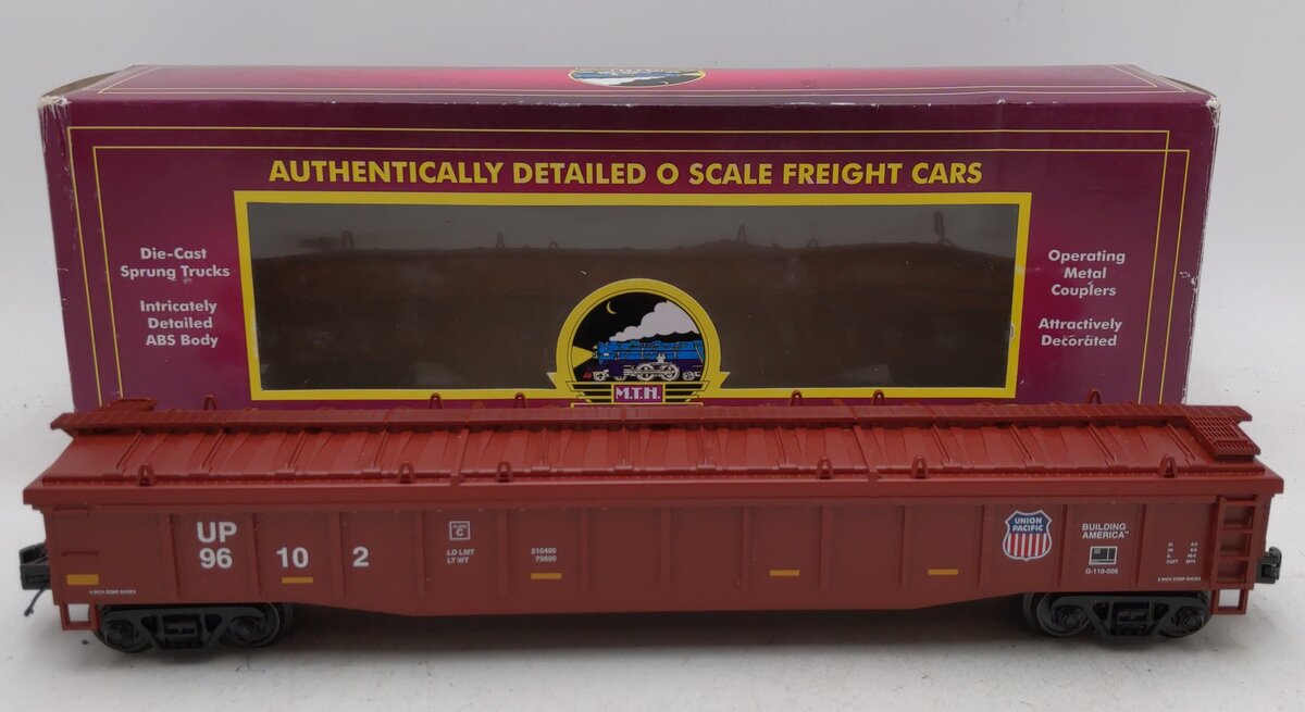 MTH 2095205 O Union Pacific Premier Gondola Car with Cover