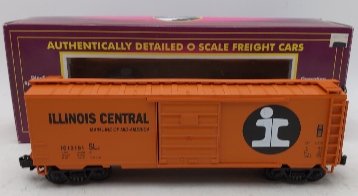 MTH 20-93007 O Gauge Illinois Central Boxcar #12191 NIB