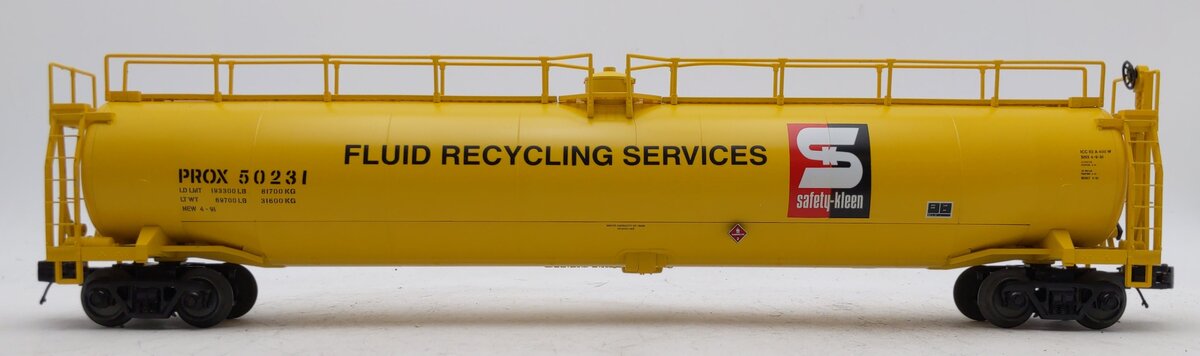 MTH 2096806 O Scale  33K Gallon Tank Car Safety Kleen