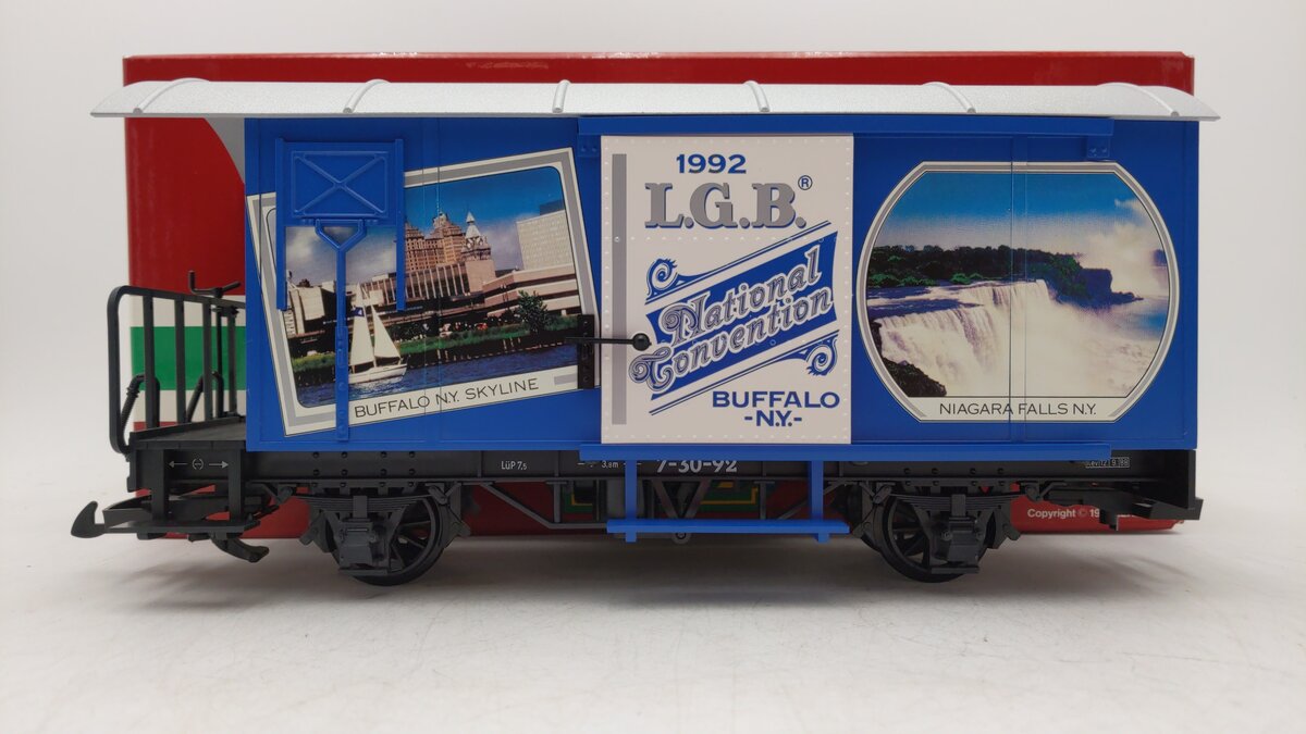 LGB 4028CC G Scale 1992 National Convention Boxcar EX/Box