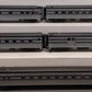 MTH 20-6554 O New York Central 70' Streamlined Passenger Car Set LN/Box