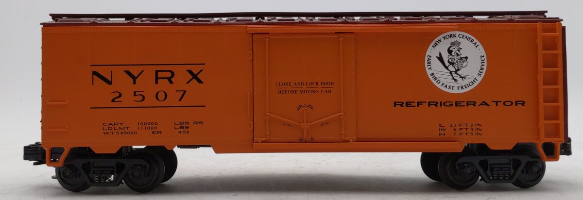 MTH 20-90017E O Gauge New York Central Reefer Car #2507 LN/Box