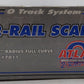 Atlas 7011 O Gauge 40.5" Radius Full Curve W/Brown Ties Track (2-Rail) 24 Pieces LN/Box
