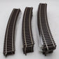 Atlas 7011 O Gauge 40.5" Radius Full Curve W/Brown Ties Track (2-Rail) 24 Pieces LN/Box