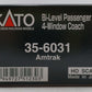 Kato 35-6031 HO Scale Amtrak Bi-Level Passenger Coach Car