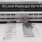 Kato 35-6031 HO Scale Amtrak Bi-Level Passenger Coach Car