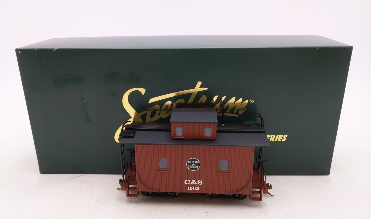Bachmann 27723 On30 Colorado & Southern 8-Wheel Bobber Caboose #1002 w/Lights LN/Box