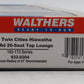 Walthers 932-9204 HO MILW 1955 Twin Cities Hiawatha 26-Seat Tap Lounge Car LN/Box