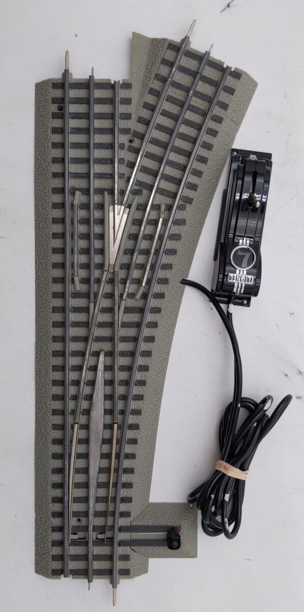 Lionel 6-12049 O72 Right Hand Remote-Control FasTrack Switch Turnout