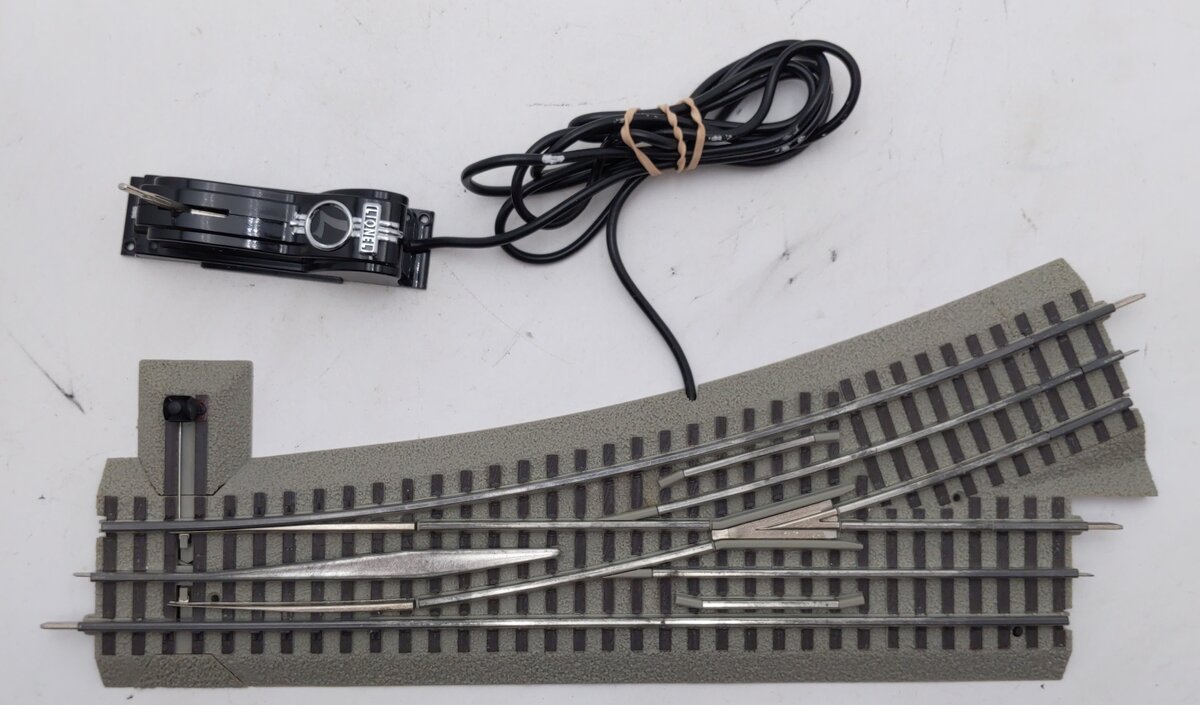 Lionel 6-81953 O-72 Left Hand Remote Fastrack/Command Switch Turnout