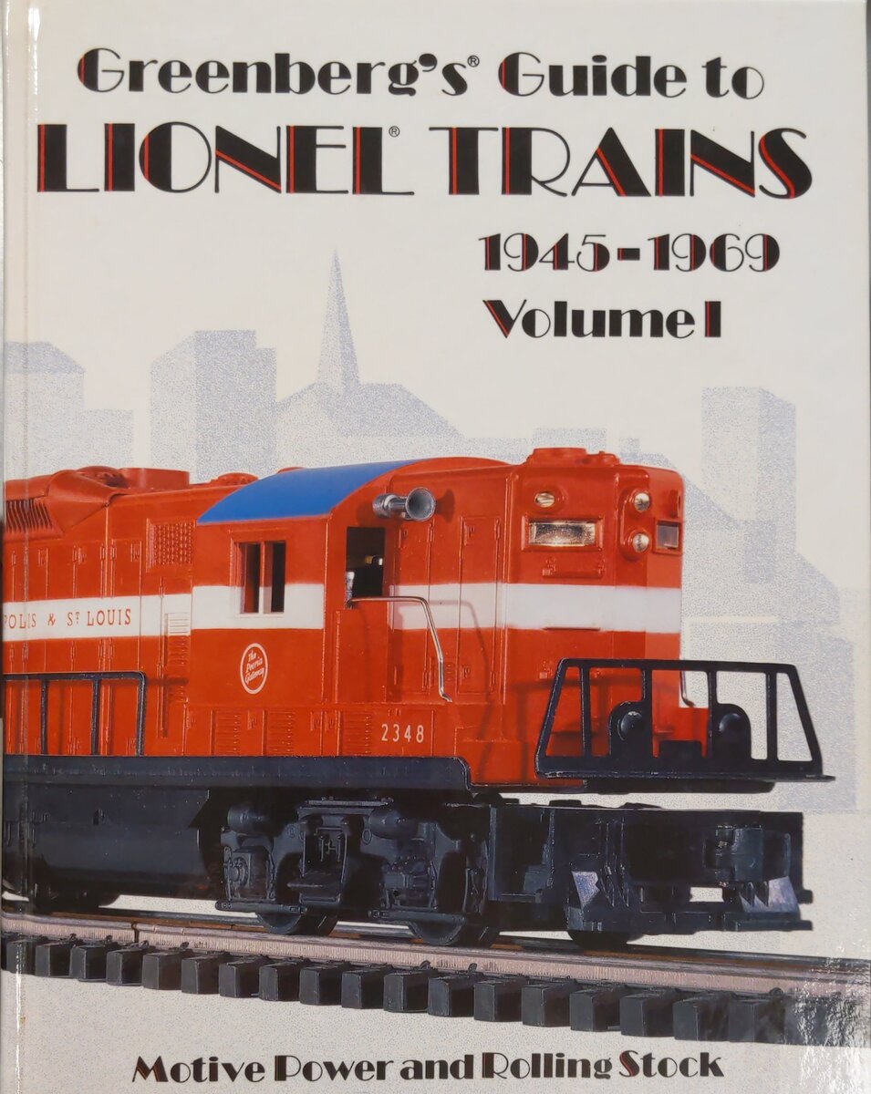 Greenberg's Guide to Lionel Trains, 1945-1969 Vol.1 Hardcover Book VG