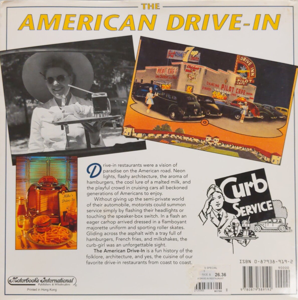 The American Drive-In Hardcover Book By Michael Karl Witzel EX