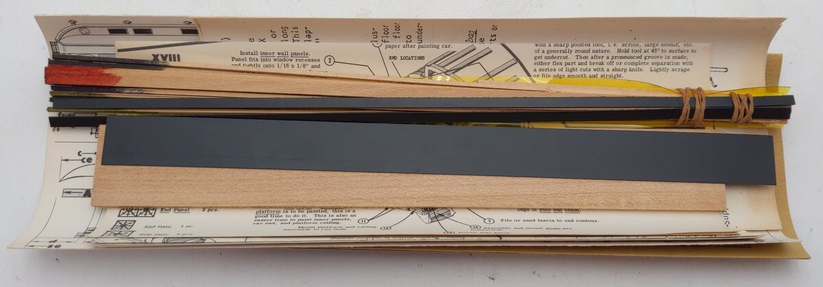 Westwood 104 HO Elegant Limiteds of 1890's Sunset Limited Diner Car Kit