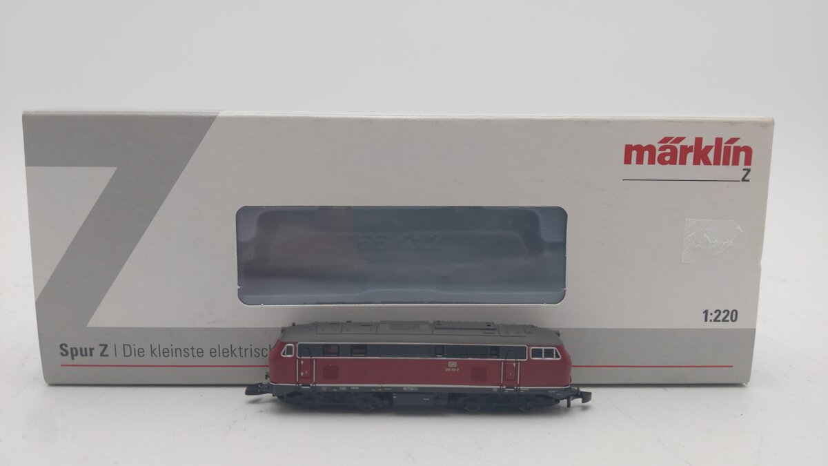 Marklin 88792 Z German Federal Railroad 218 Class 218 Diesel Locomotive