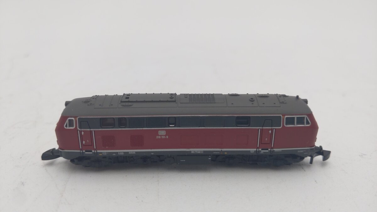 Marklin 88792 Z German Federal Railroad 218 Class 218 Diesel Locomotive