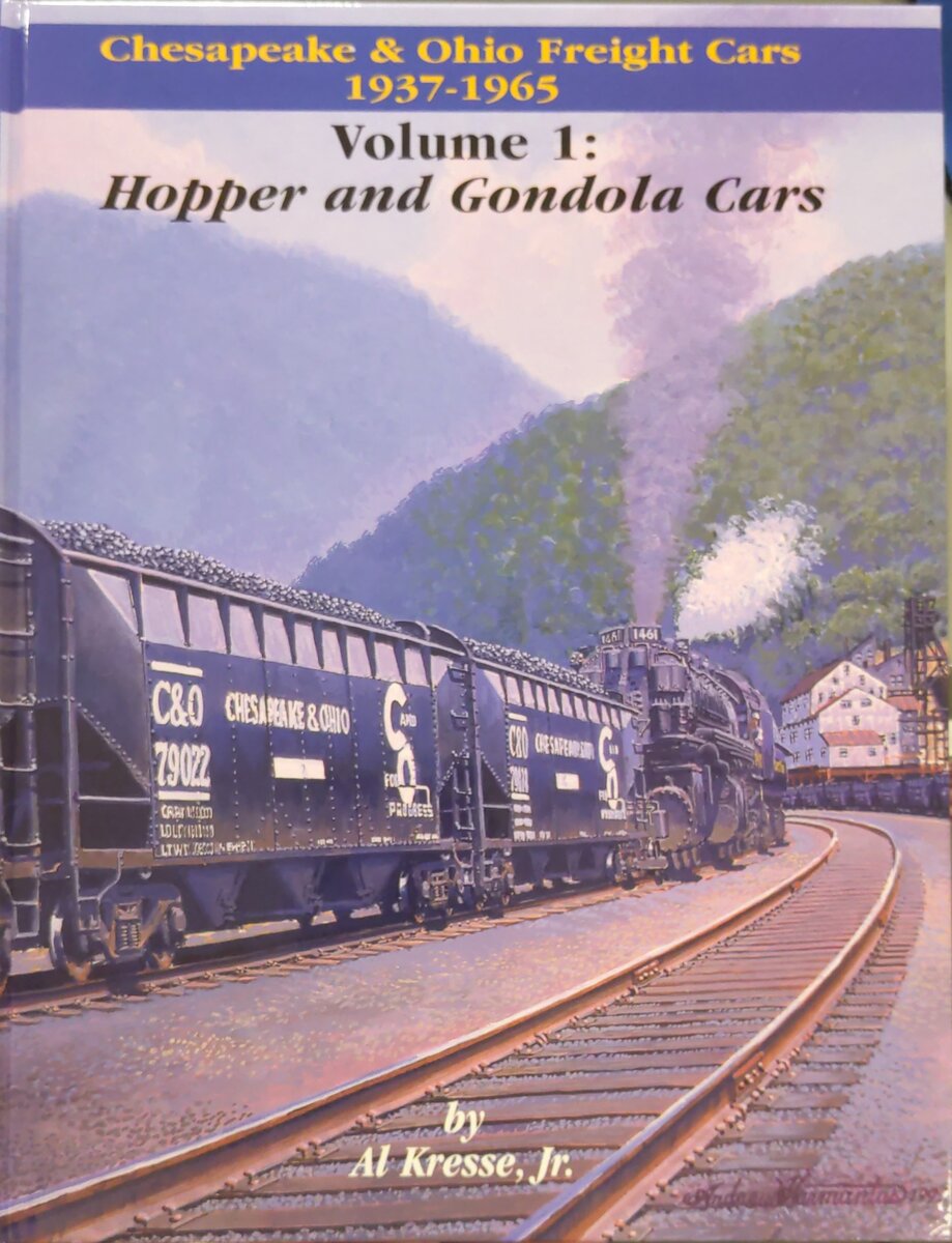 Chesapeake & Ohio Freight Cars 1937-1965 Vol.1 Hardcover Book By Al Kresse Jr. EX