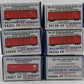 Branchline Assorted HO GTW & WAB Boxcar Kits [6] NIB