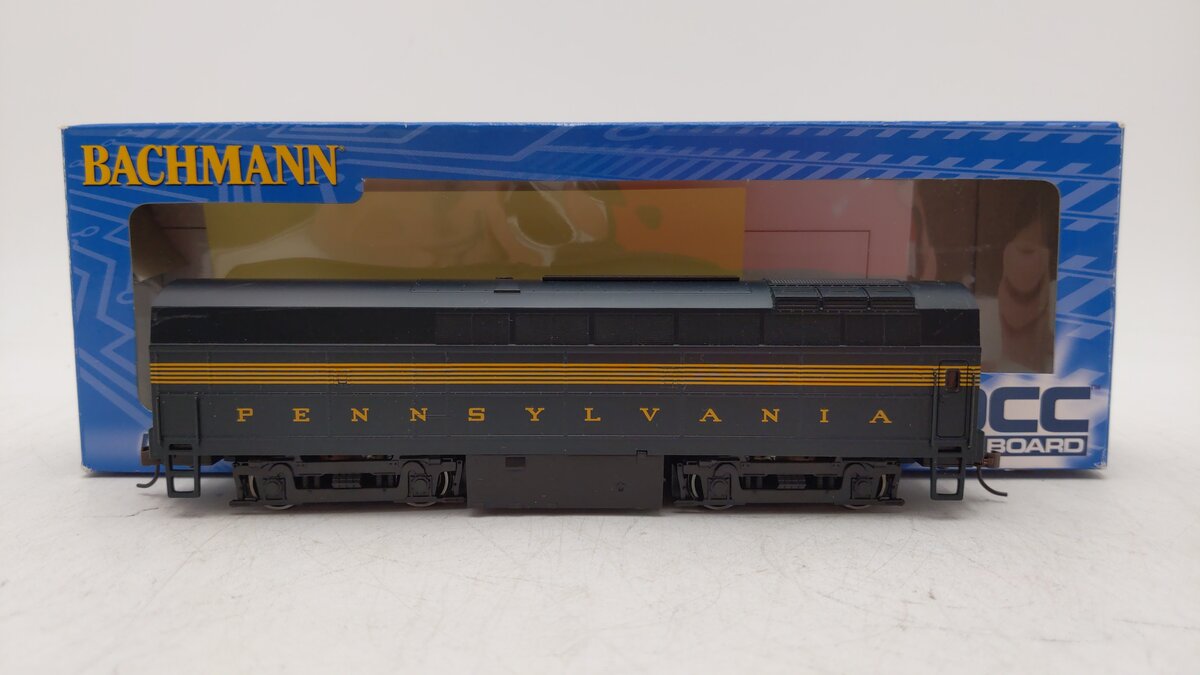 Bachmann 61902 HO Scale Pennsylvania RR RF16 B-Unit Diesel Locomotive w/ DCC EX/Box