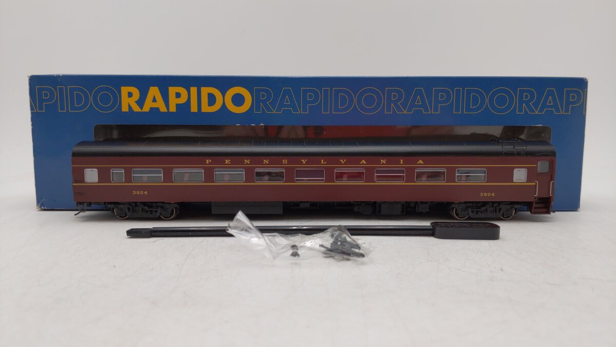 Rapido Trains 100319 HO Pennsylvania Railroad CC&F Lightweight Coach #3904