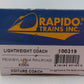 Rapido Trains 100319 HO Pennsylvania Railroad CC&F Lightweight Coach #3904