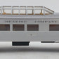 MTH 30-6133D O Gauge Reading Streamlined Vista Dome Passenger Car #4 LN