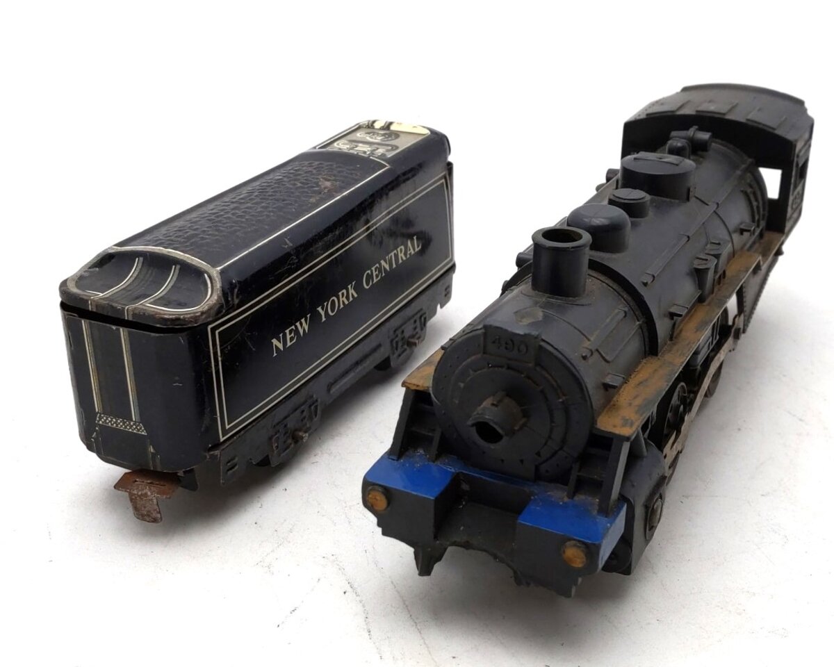 Marx Vintage O Gauge Postwar Steam Locomotives & Tenders [2] VG