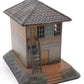 Bing Vintage O Gauge Toy Railway Switch Tower & Crossing Signal [2] VG