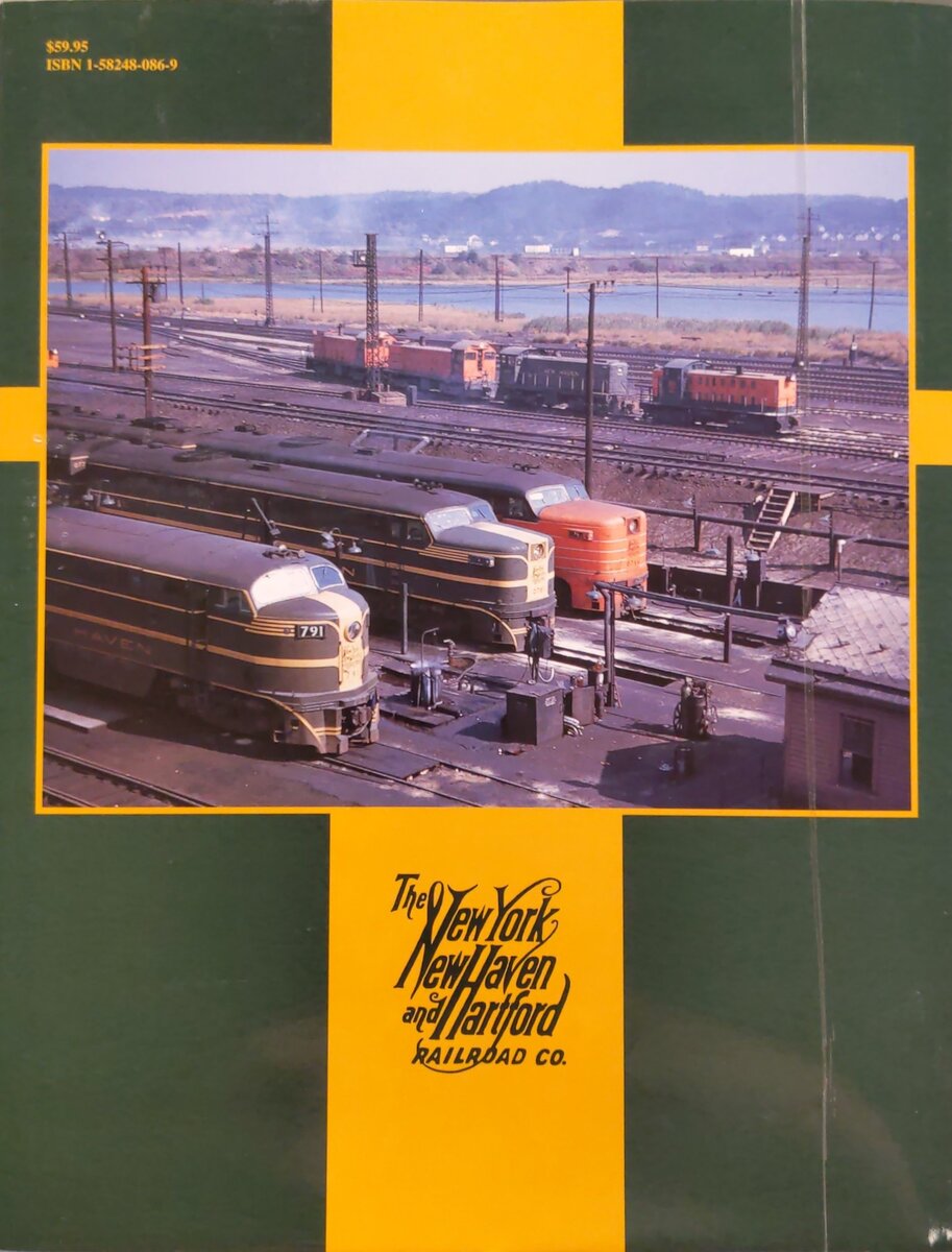 Trackside along the New Haven 1950-1956 With Arthur E. Mitchell Hardcover Book VG