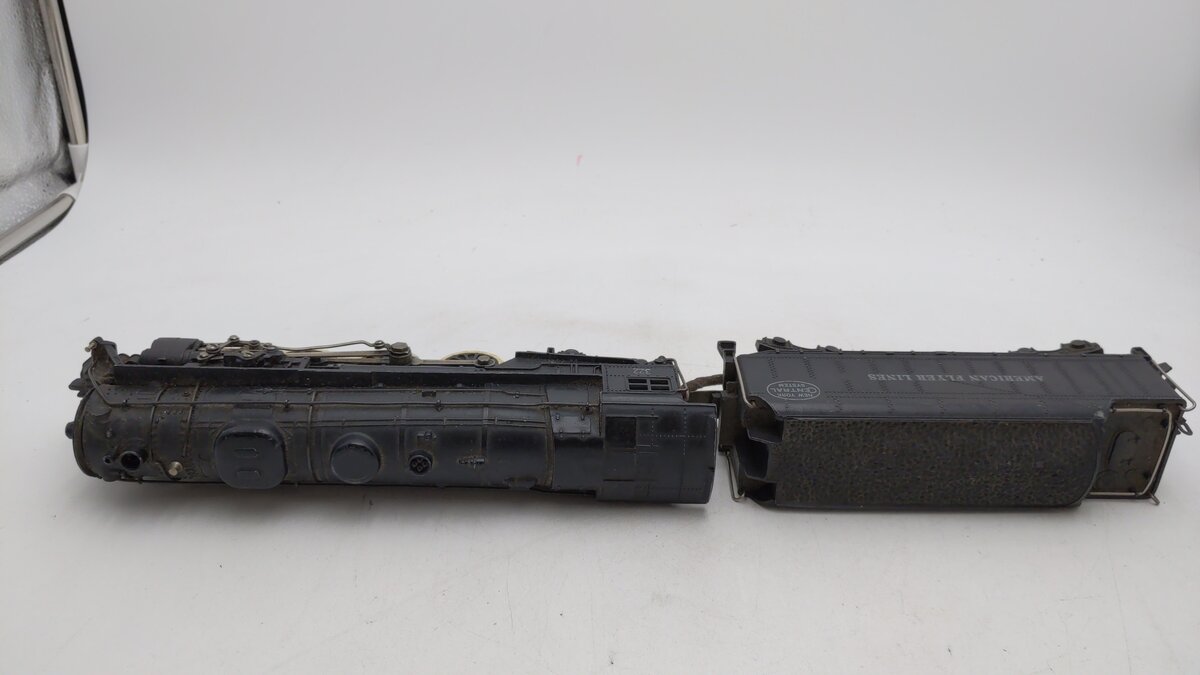 American Flyer 322 Vintage S NYC 4-6-4 Hudson Steam Locomotive & Tender EX