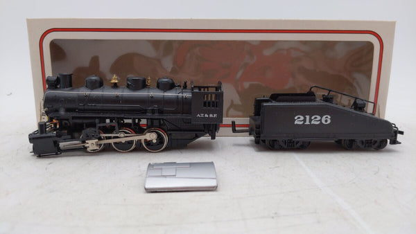 Bachmann HOスケール 2126 蒸気機関車 AT&SF Bachmann HO AT&SF Fe 0-6-0 Steam Locomotive w/ Tender #2126
