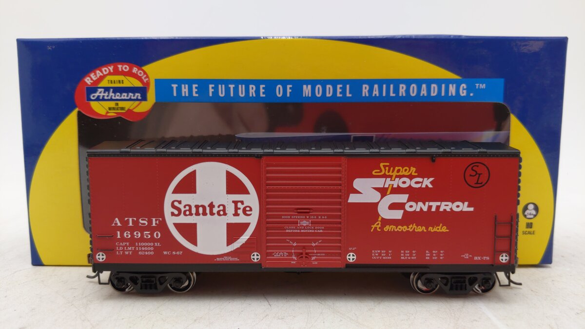 Athearn 14603 HO Santa Fe 40' Modern Box Car #16950