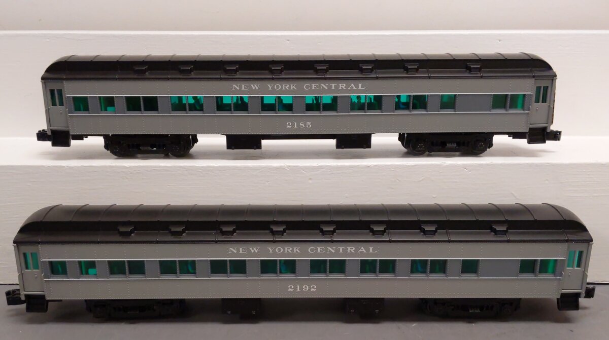 Lionel 1927150 O New York Central Pacemaker Add-On Car (Set of 2)