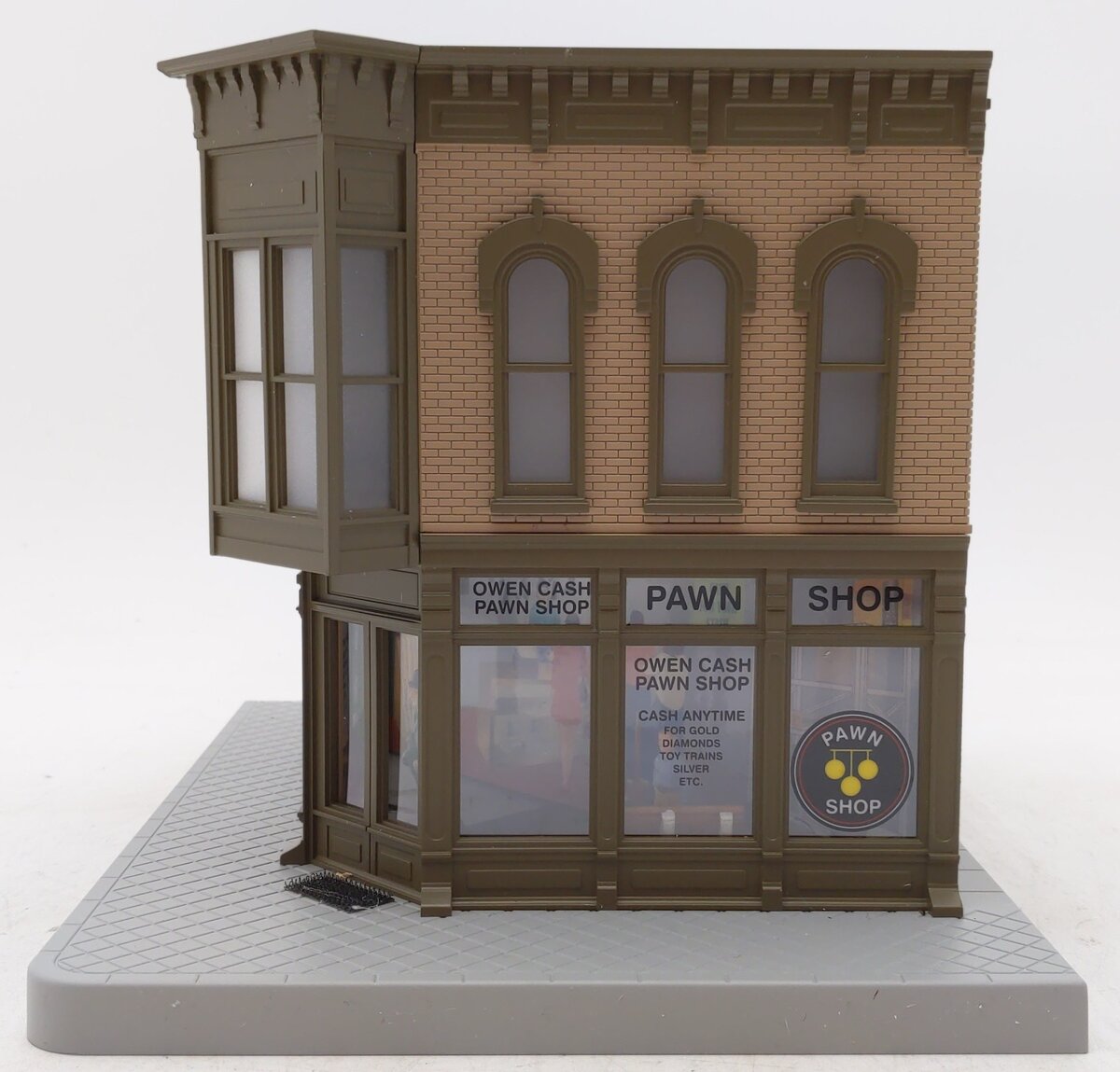 MTH 30-90232 Owen Cash Pawn Shop 2-Story Building